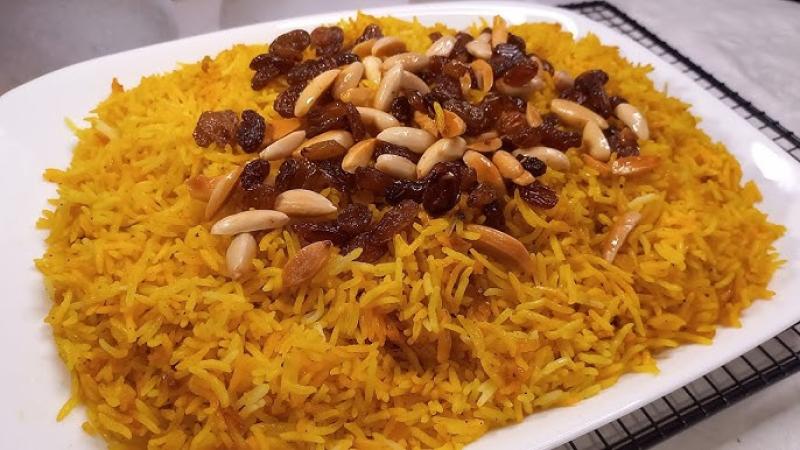 سرفيس بسمتي بالمكسرات